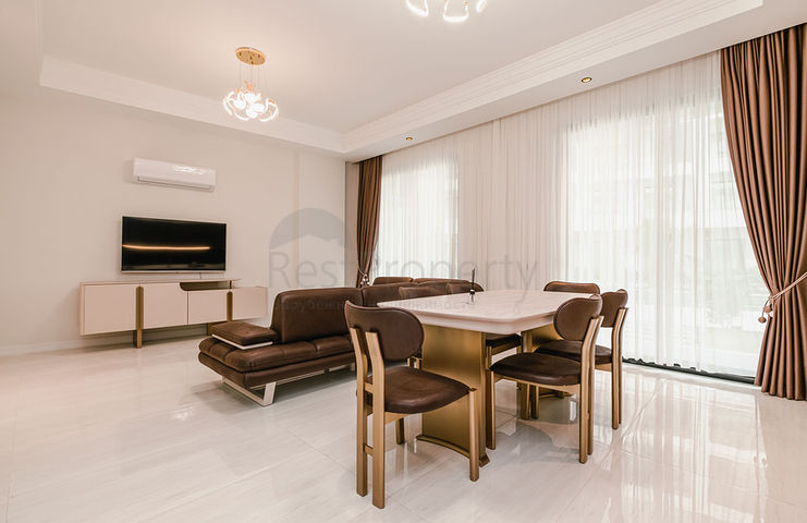 Furnished 2+1 Garden Duplex Near Beach in Türkler, Alanya