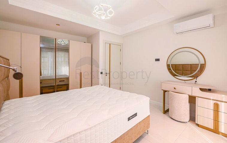 Furnished 2+1 Garden Duplex Near Beach in Türkler, Alanya