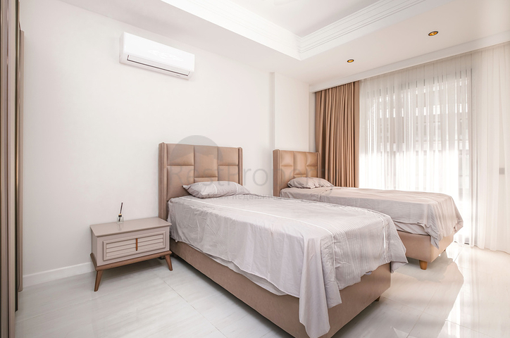 Furnished 2+1 Garden Duplex Near Beach in Türkler, Alanya