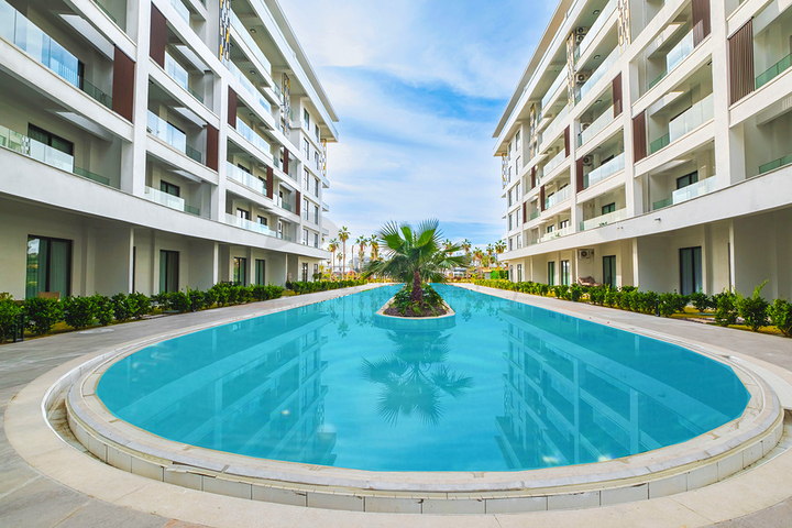 Furnished 2+1 Garden Duplex Near Beach in Türkler, Alanya