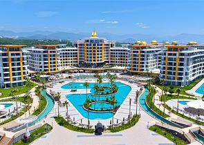 Furnished 2+1 Garden Duplex Near Beach in Türkler, Alanya