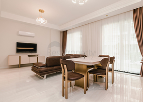 Furnished 2+1 Garden Duplex Near Beach in Türkler, Alanya