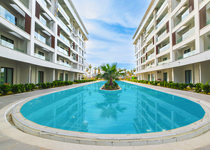 Furnished 2+1 Garden Duplex Near Beach in Türkler, Alanya