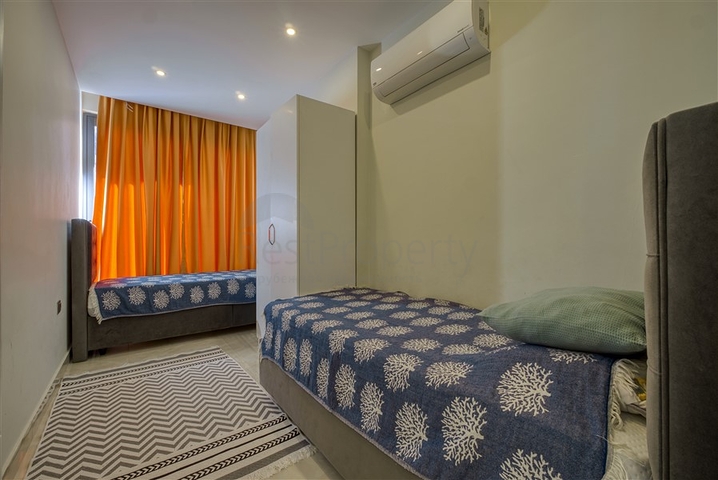 Furnished 2+1 Apartment Near Beach in Mahmutlar, Alanya