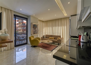 Furnished 2+1 Apartment Near Beach in Mahmutlar, Alanya