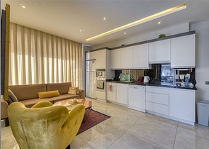 Furnished 2+1 Apartment Near Beach in Mahmutlar, Alanya