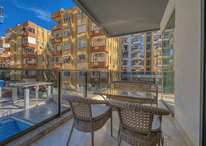 Furnished 2+1 Apartment Near Beach in Mahmutlar, Alanya