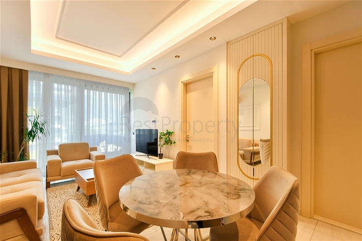 Furnished 1+1 Apartment in Mahmutlar, Alanya | Resort Complex