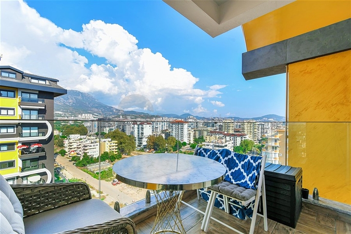 Furnished 1+1 Apartment in Mahmutlar, Alanya | Resort Complex