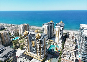 Furnished 1+1 Apartment in Mahmutlar, Alanya | Resort Complex