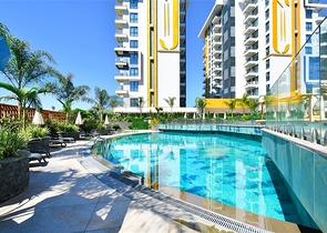 Furnished 1+1 Apartment in Mahmutlar, Alanya | Resort Complex