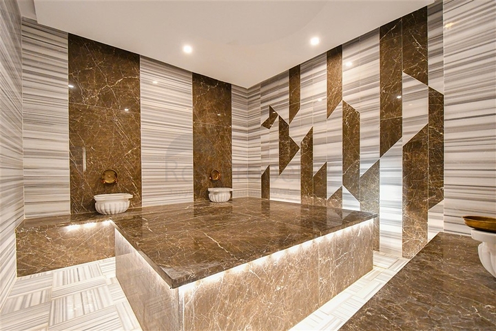 Furnished 3+1 Penthouse in Oba, Alanya 