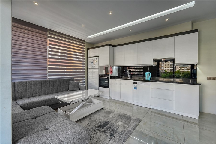 Furnished 2+1 Apartment in Mahmutlar, Alanya 