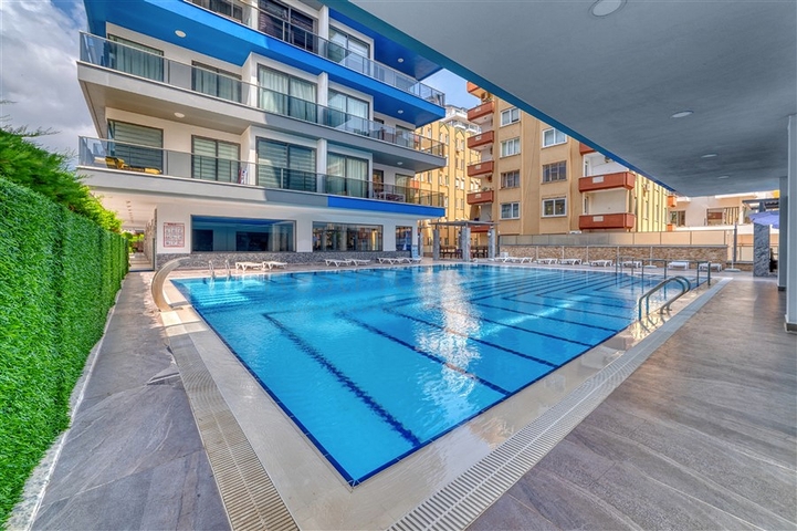Furnished 2+1 Apartment in Mahmutlar, Alanya 