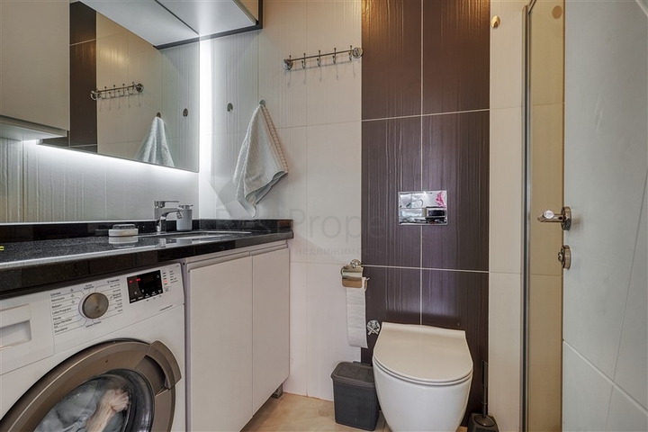 Furnished 2+1 Apartment in Mahmutlar, Alanya 