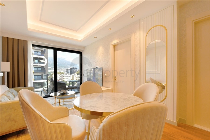 Furnished 1+1 Apartment in Mahmutlar, Alanya | Resort Complex