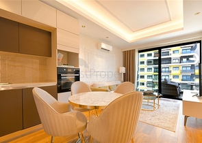 Furnished 1+1 Apartment in Mahmutlar, Alanya | Resort Complex