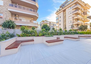 2+1 penthouse with terrace in Kestel district