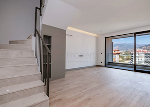 2+1 penthouse with terrace in Kestel district