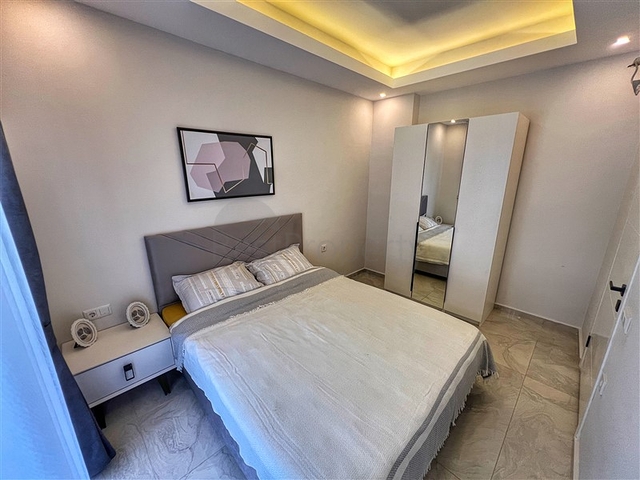 Furnished 1+1 Apartment in Oba, Alanya