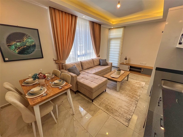 Furnished 1+1 Apartment in Oba, Alanya