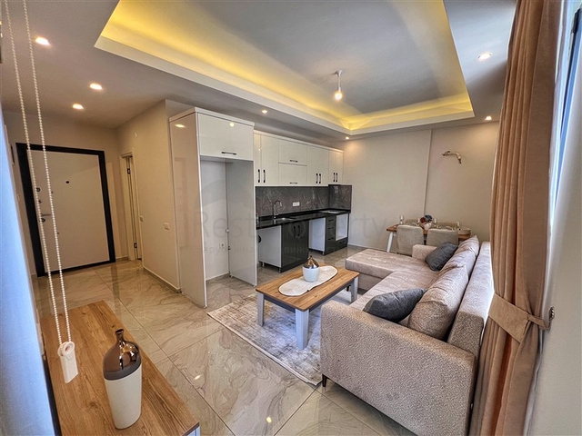 Furnished 1+1 Apartment in Oba, Alanya