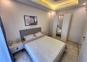 Furnished 1+1 Apartment in Oba, Alanya