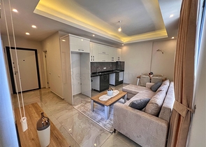Furnished 1+1 Apartment in Oba, Alanya