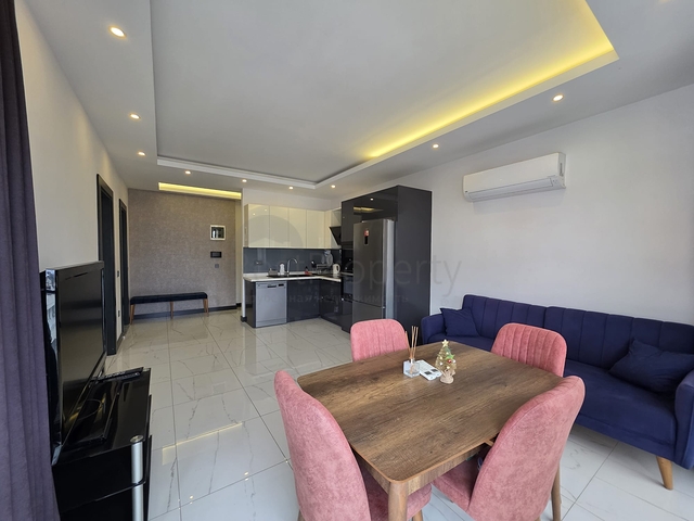 Furnished 1+1 Apartment in Alanya Center