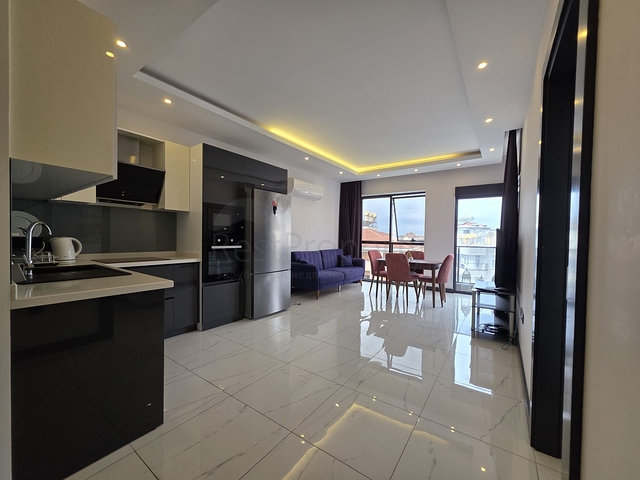 Furnished 1+1 Apartment in Alanya Center