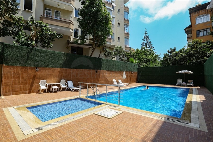 Furnished 1+1 Apartment in Alanya Center