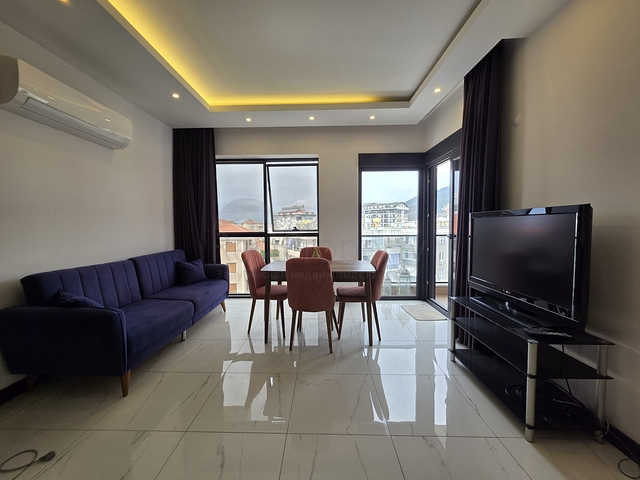 Furnished 1+1 Apartment in Alanya Center