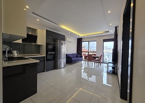 Furnished 1+1 Apartment in Alanya Center