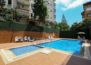 Furnished 1+1 Apartment in Alanya Center