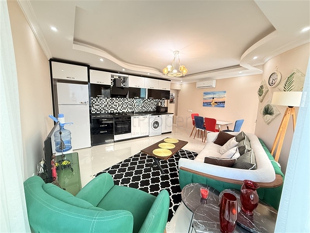 Furnished 1+1 Apartment in Cleopatra, Alanya