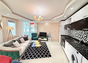 Furnished 1+1 Apartment in Cleopatra, Alanya