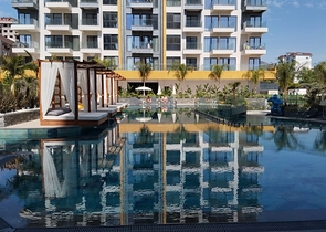 Furnished 2+1 Apartment in Mahmutlar, Alanya | Resort Complex