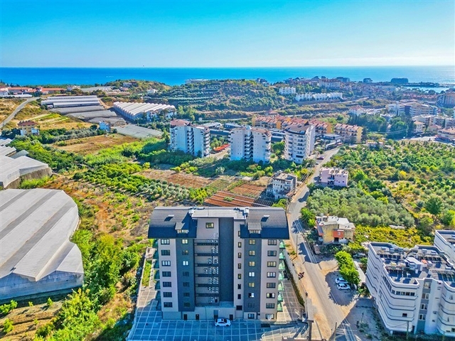 Furnished 1+1 Apartment in Avsallar, Alanya | Pool & Spa