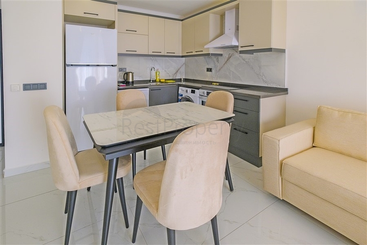 Furnished 1+1 Apartment in Avsallar, Alanya | Pool & Spa