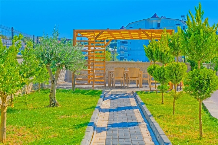 Furnished 1+1 Apartment in Avsallar, Alanya | Pool & Spa