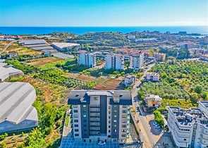 Furnished 1+1 Apartment in Avsallar, Alanya | Pool & Spa