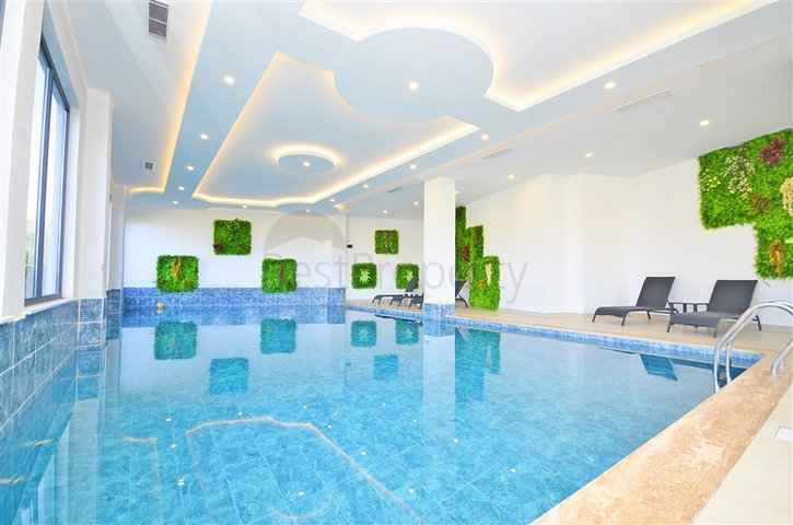 Furnished 1+1 Apartment in Avsallar, Alanya | Resort Complex