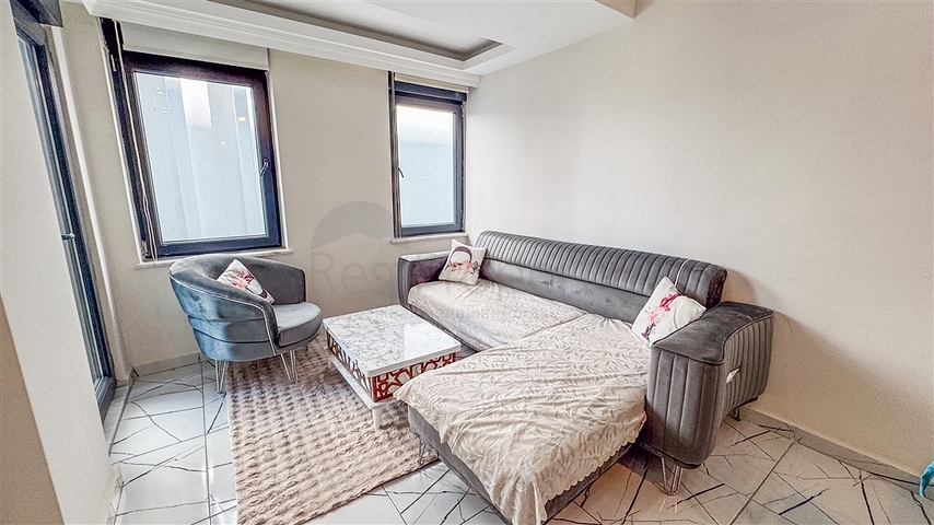 Furnished 1+1 Apartment in Alanya Center