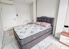 Furnished 1+1 Apartment in Alanya Center