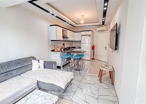 Furnished 1+1 Apartment in Alanya Center