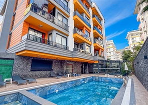 1+1 Apartment in Alanya Center