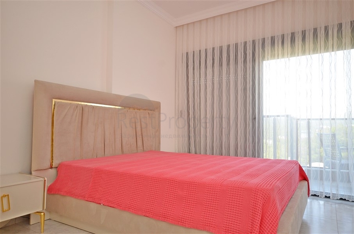 Furnished 1+1 Apartment in Avsallar, Alanya | Resort Complex