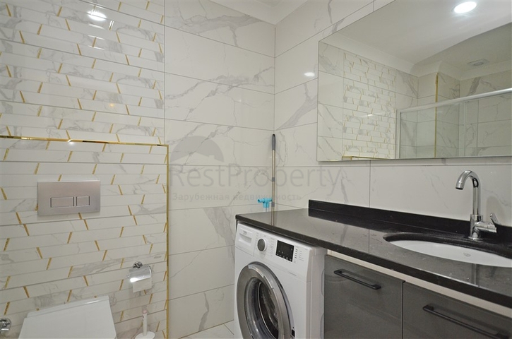 Furnished 1+1 Apartment in Avsallar, Alanya | Resort Complex