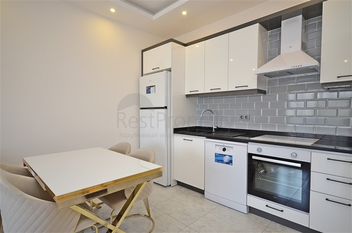 Furnished 1+1 Apartment in Avsallar, Alanya | Resort Complex