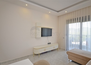 Furnished 1+1 Apartment in Avsallar, Alanya | Resort Complex